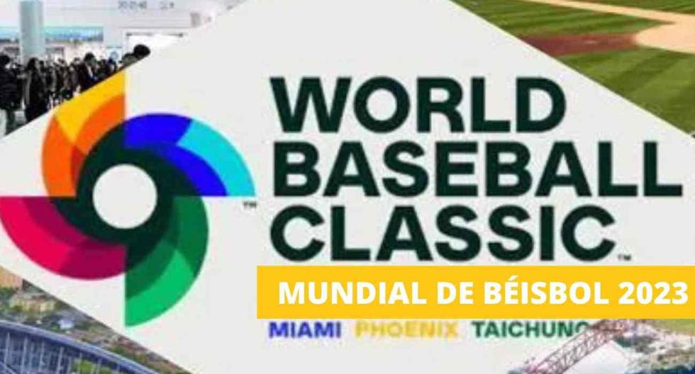 Mundial de Béisbol 2023, en vivo: horarios, dónde ver, calendario, grupos, resultados y más. FOTO: Diseño EC