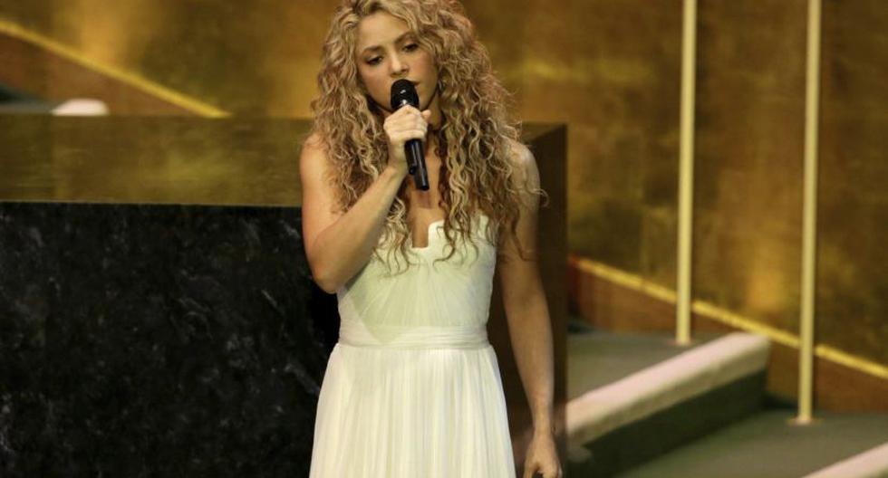 Shakira cantó "Imagine" de John Lennon frente al papa Francisco. (Foto: EFE)