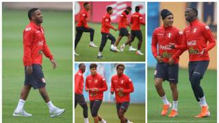 Selección peruana: Farfán, Carrillo y Advíncula se sumaron a los entrenamientos