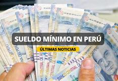Actual sueldo mínimo en Perú y qué se conoce del aumento de la remuneración para este 2024