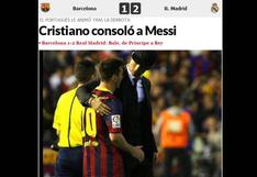 Cristiano Ronaldo y el noble gesto que tuvo con Lio Messi