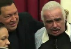 VIDEO: Cuando Hugo Chávez cantó a dúo con Vicente Fernández