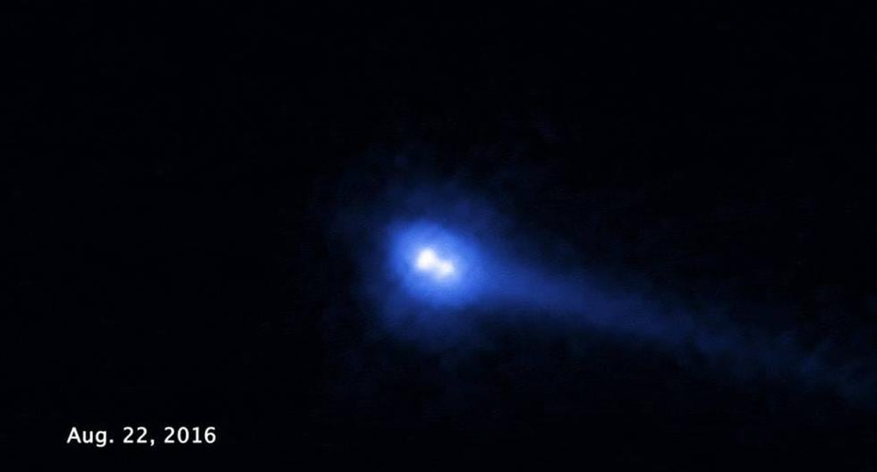 NASA | ¿cometa o asteroide? (Foto: NASA, ESA, and J. Agarwal (Max Planck Institute for Solar System Research))