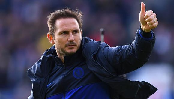 Frank Lampard, entrenador del Chelsea. (Foto: AFP)
