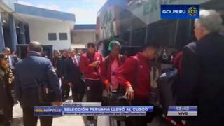 Selección peruana arribó a Cusco para iniciar aclimatación