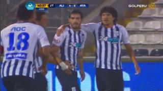 Germán Pacheco selló goleada de Alianza Lima contra Ayacucho FC con violento tiro libre