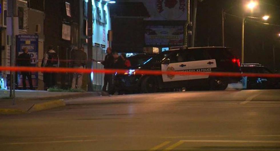 Se registró un tiroteo en un bar de Kansas City que dejó cuatro personas muertas. Las autoridades buscan al sospechoso. (Foto: Captura de video)