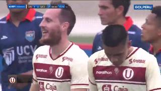 Hernán Novick volvió y anotó: puso el 3-0 de Universitario ante César Vallejo | VIDEO