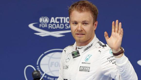F1: Nico Rosberg saldrá primero en el Gran Premio de China