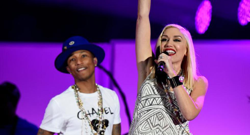Gwen Stefani presenta tema que grabó junto a Pharrell Williams. (Foto: Getty Images)
