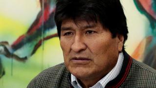 Gobierno boliviano descarta renuncia de Evo Morales reclamada por la oposición