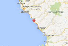 Lima: Sismo de 3,9 grados Richter se registró al sur de Mala