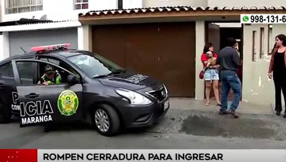 Ladrones entraron a robar a una casa en San Miguel | Foto: Captura América TV