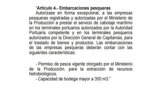 Transporte marítimo: Modifican permiso de cabotaje en el Perú - 2
