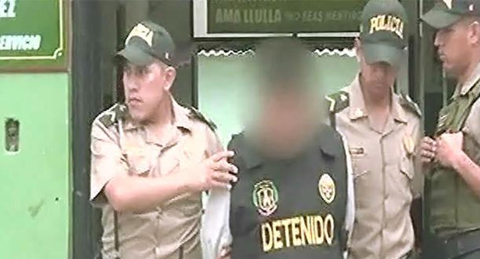 Callao. Policía Nacional detiene a sujeto que violó y embarazó a su propia hija de 12 años. (Foto: América Noticias)