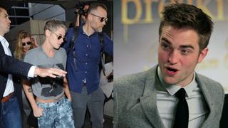 Robert Pattinson coincidió en el mismo vuelo conKristen Stewart y Stella Maxwell