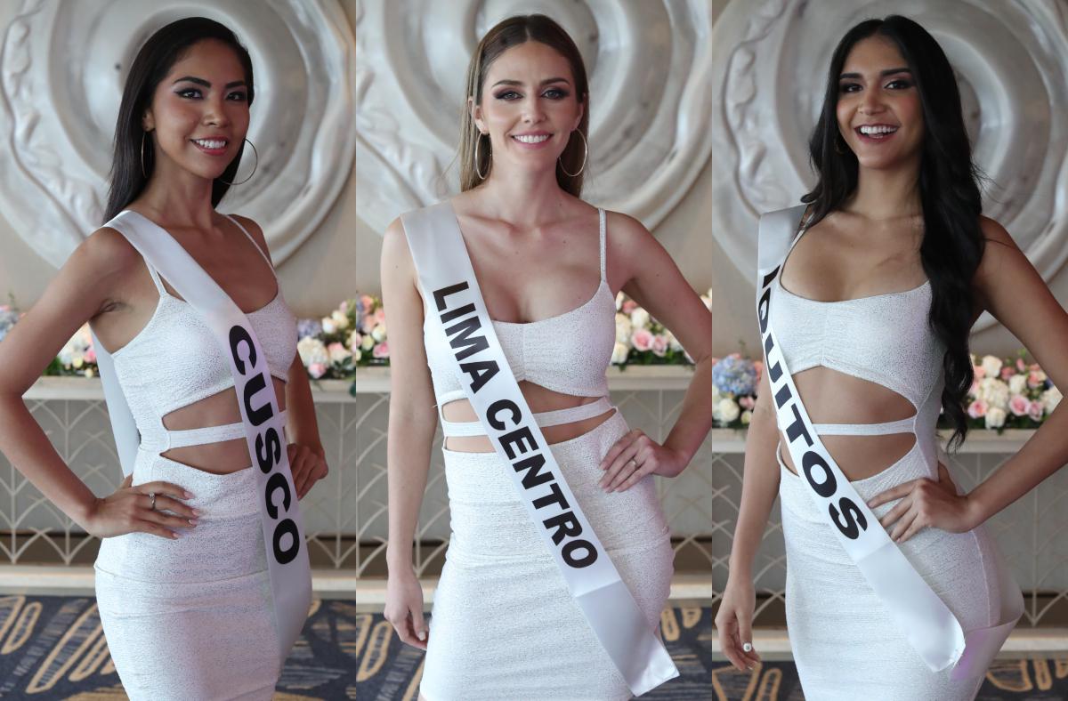 Este martes se llevó a cabo la presentación de las candidatas departamentales al Miss Perú 2023. Ellas competirán por la corona de la actual Miss Perú, Alessia Rovegno. (Foto: Alessandro Currarino/GEC)