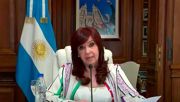 La vicepresidenta de Argentina, Cristina Kirchner, fue condenada este martes en la Causa Vialidad. (AFP).