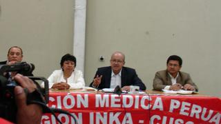 Médicos de Cusco convocan a paro regional el 9 y 10 de junio
