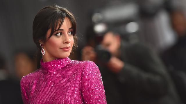 Camila Cabello en la alfombra roja del Grammy 2019. (Foto: AFP)
