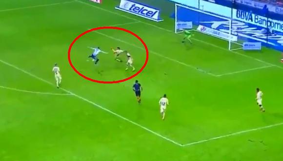 Monterrey vs. América EN VIVO vía FOX Sports: argentino Rogelio Funes Mori marcó asombroso golazo | VIDEO. (Foto: Captura de pantalla)