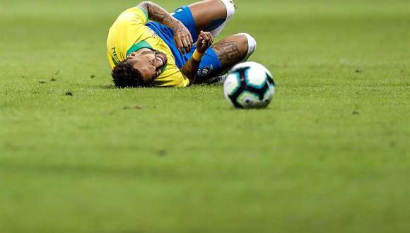 Neymar no disputa la Copa América 2019 por una lesión en el tobillo derecho. (Foto: EFE)