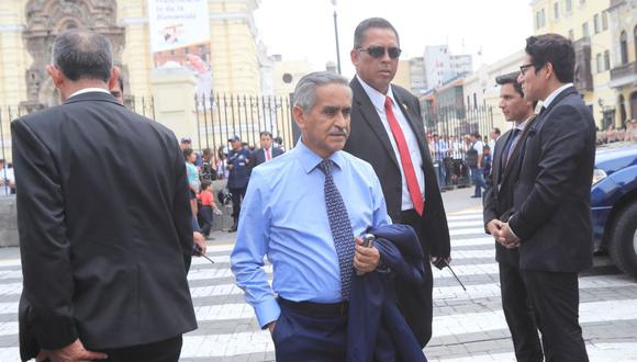 Presidente del Poder Judicial se vio obligado a renunciar a consecuencia de crisis por audios (FOTO: Dante Piaggo)