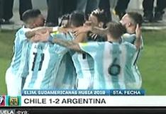 Chile vs Argentina: resultado, resumen y goles del partido por Eliminatorias
