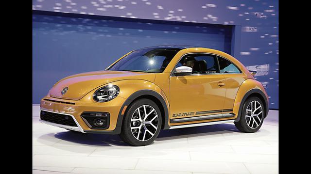 El nuevo Volkswagen Beetle Dune fue presentado en el Autoshow de Los Ángeles en noviembre de 2017. [Foto: AP]
