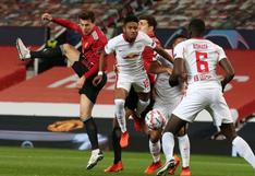Manchester United aplastó 5-0 al Leipzig y lidera el grupo H en la Champions League 