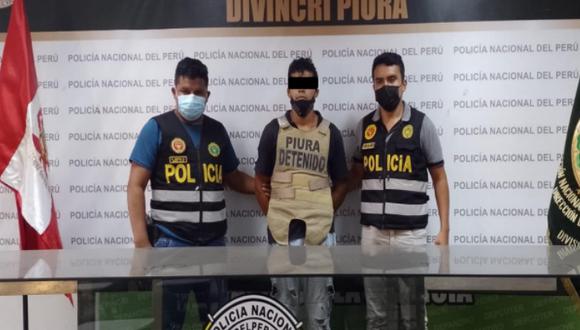 El sujeto de 24 años fue intervenido por agentes de la Policía Nacional del Perú. El caso es investigado | Foto: Policía Nacional