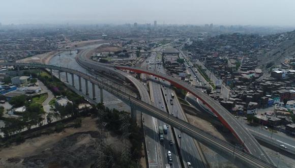 La Vía Expresa de Línea Amarilla será inaugurada la quincena de este mes, según el alcalde de Lima, Luis Castañeda Lossio.