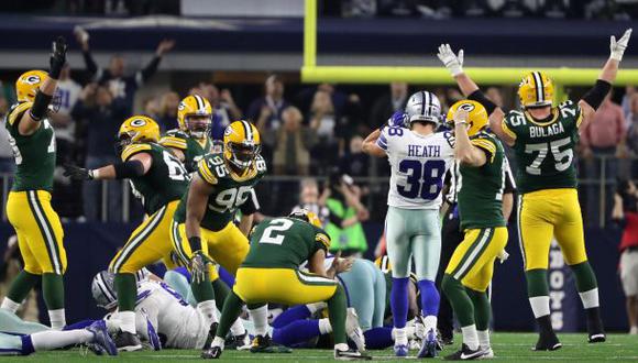 NFL: Green Bay Packers venció a Dallas Cowboys en playoffs