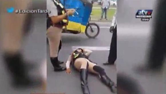 Dos mujeres policías heridas tras ser arrolladas por taxista