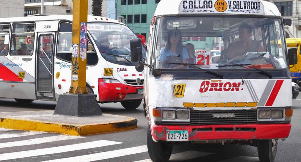 Transporte en Lima. (Foto: Andina)