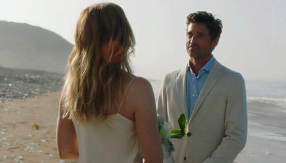 Meredith Grey y Derek Shepherd cumplieron su sueño de casarse en una playa (Foto: Grey's Anatomy / ABC)