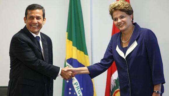 Humala fue invitado por Rousseff a la inauguración del Mundial