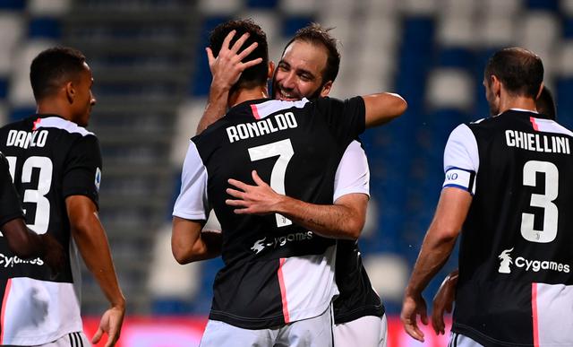 Juventus enfrentó a Sassuolo por la Serie A | Foto: AP/EFE/AFP