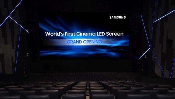 Samsung no ha descuidado la calidad del sonido en el Cinema Screenen. (Foto: Samsung)