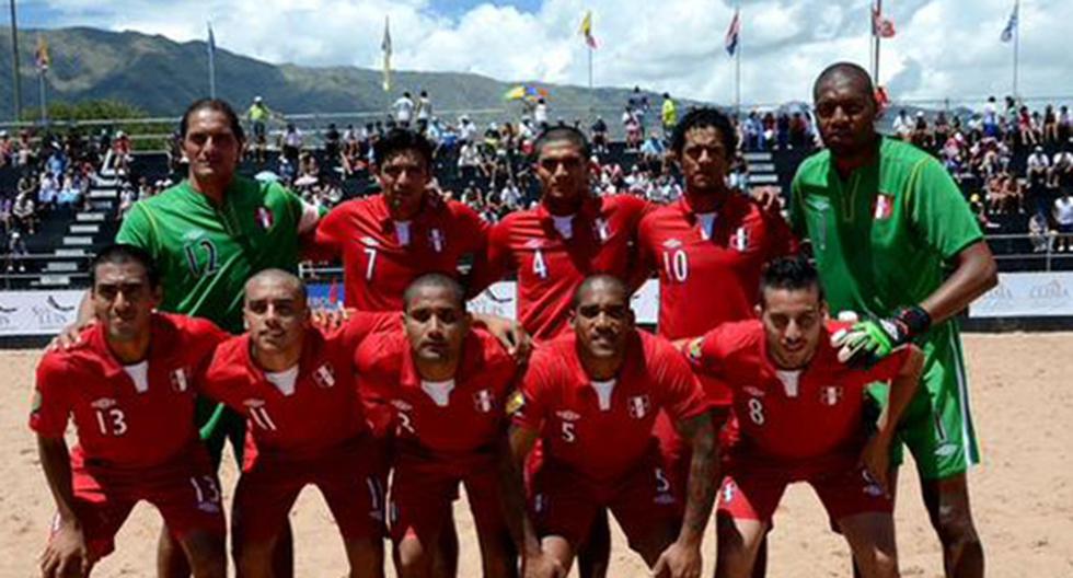 Selección peruana de Fútbol Playa goleó a Venezuela (Foto: Conmebol)