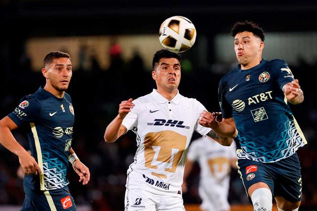 América visita a Pumas por las Liguillas 2021 de México | Foto: EFE.