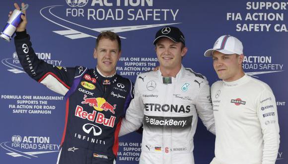 Rosberg saldrá primero el domingo en el Gran Premio de Hungría