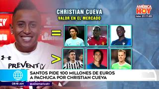 Santos convierte a Christian Cueva en el peruano más caro de la historia