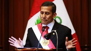 Humala respondió sobre temas que no tocó en mensaje a la nación