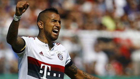 Bayern Múnich de Arturo Vidal ganó 3-1 en la Copa Alemana