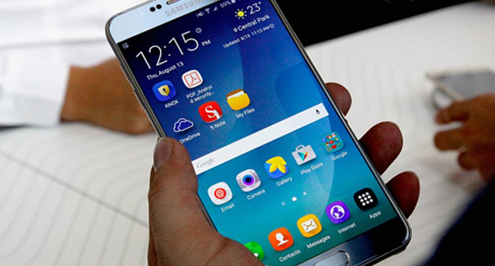 El nuevo Samsung Galaxy Note 6 está a punto de lanzarse y se espera que este contenga un nuevo puerto USB, estamos hablando del Type-C. (Foto: Getty Images)