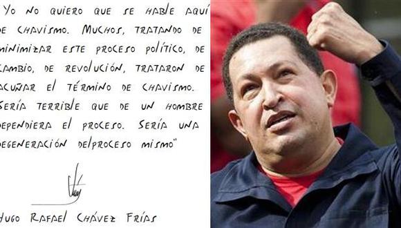 Crean fuente tipográfica con la letra de Hugo Chávez
