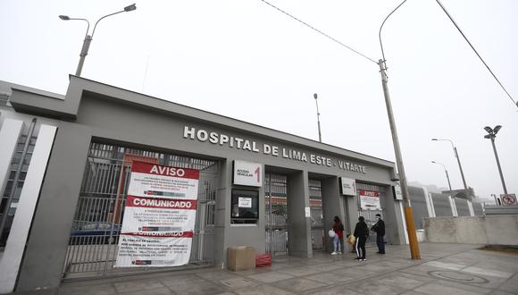 El Hospital de Ate atiende de manera exclusiva a pacientes de COVID-19. (Foto: GEC)