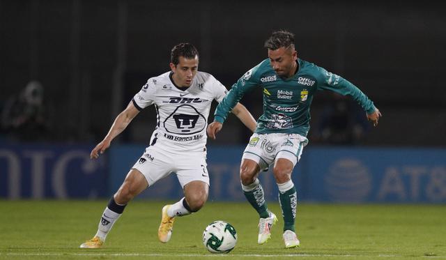 Pumas y León se enfrentaron en la primera final del Apertura 2020 de la Liga MX | Foto: AP