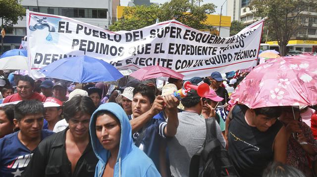 Marcha para exigir agua y desagüe en asentamientos de Lima Sur - 5